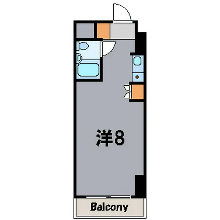ロータリーライフ石川町 1階階 間取り