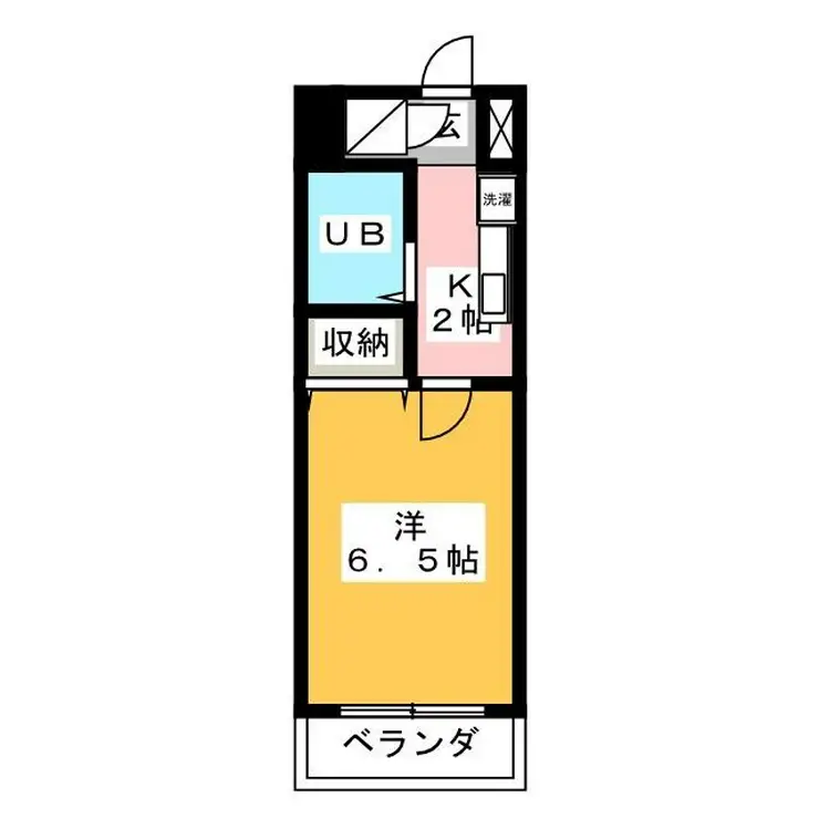 ナイスプラザ 5階階 間取り