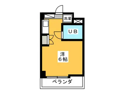 ITOビル(ワンルーム/3階)の間取り写真