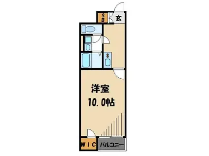 レオネクストやまとII(1K/1階)の間取り写真