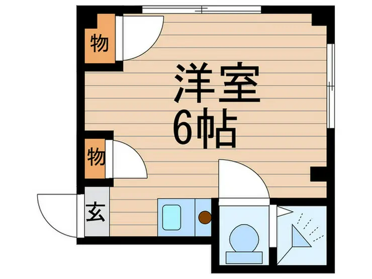 フラットリット 2階階 間取り