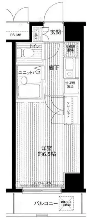 メインステージ目黒南 2階階 間取り