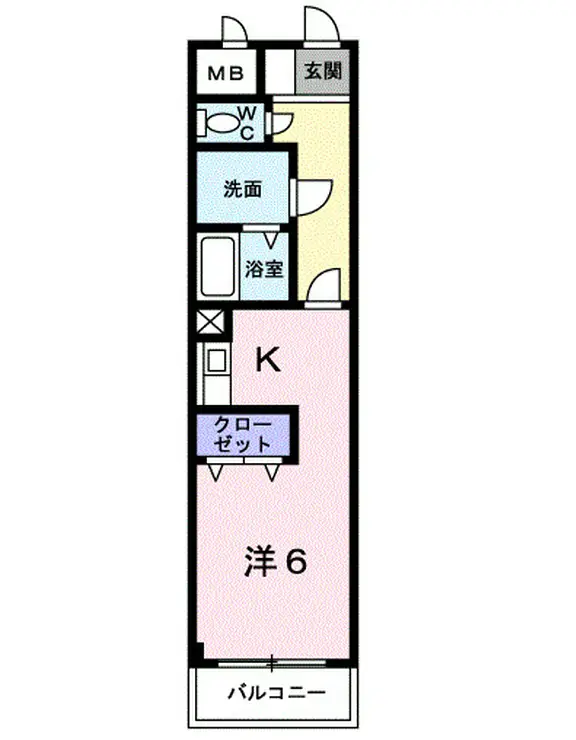 COMODO・SEN 3階階 間取り