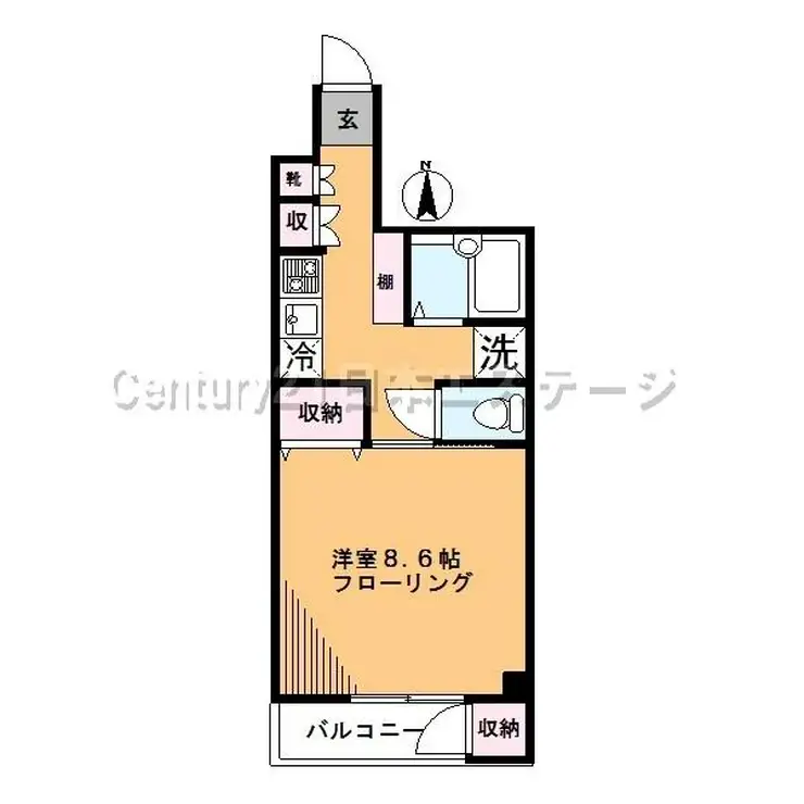 アサノSHプラザ 2階階 間取り