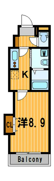 リヴィエールプラス 5階階 間取り