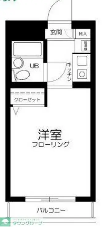 シティクレスト壱番館 3階階 間取り