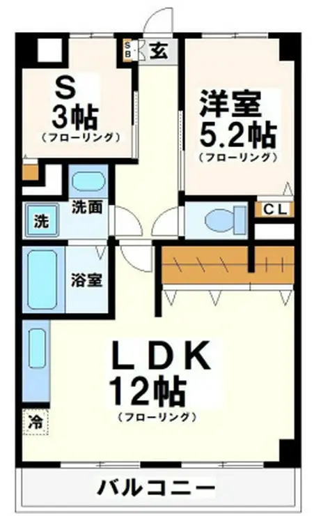 丸玉屋小勝ビル 6階階 間取り