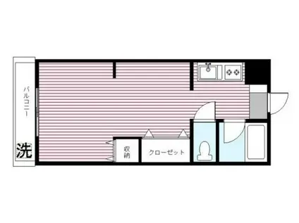 正太駒込マンション(1K/6階)の間取り写真