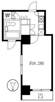 アネックス神泉(1K/5階)の間取り写真