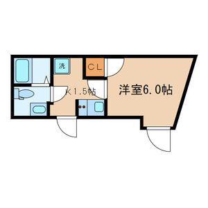 アージュドール上落合(1K/1階)の間取り写真