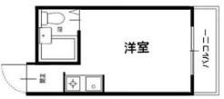 グランドハイツ東小橋(ワンルーム/7階)の間取り写真