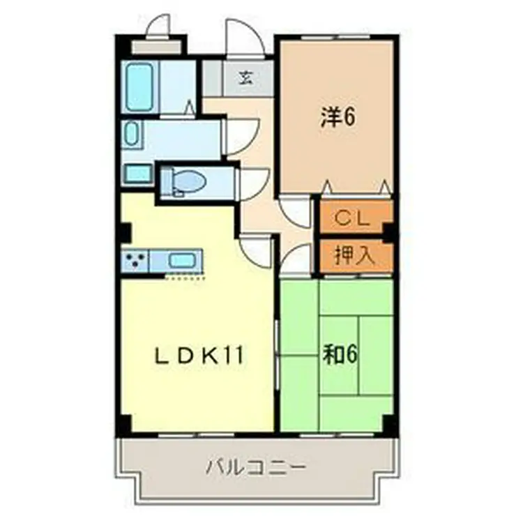 サングレース 2階階 間取り