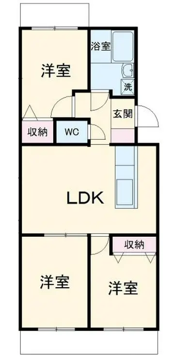 鷺沼レジデンス 1階階 間取り