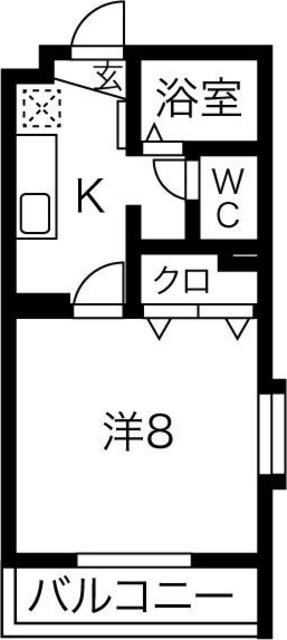 ＪＲ東海道本線 沼津駅 徒歩33分 3階建 築20年(1K/3階)の間取り写真