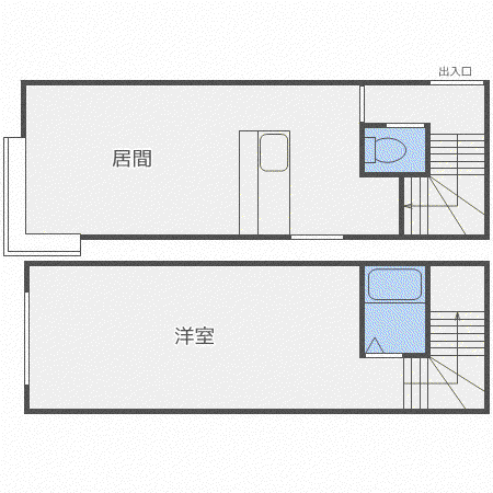 ソニア円山(1LDK/1階)の間取り写真