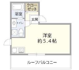 CONTEL NAKANO(ワンルーム/4階)の間取り写真