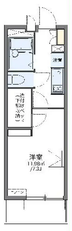 レオパレスOOHARA 2階階 間取り