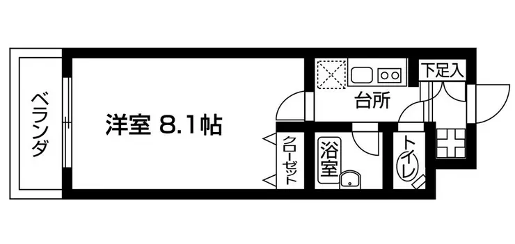 エム・エム・エスイースト 1階階 間取り