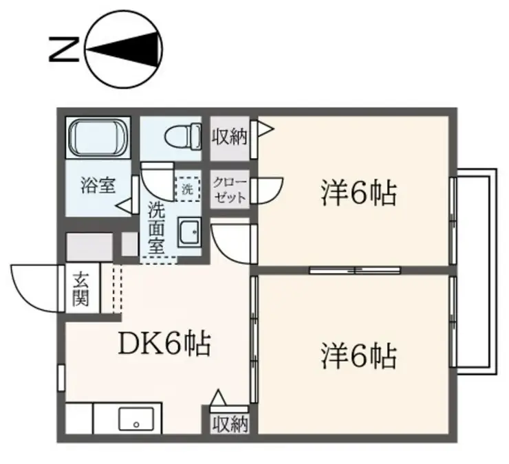 リンデンハイム 2階階 間取り