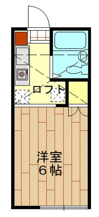 ドヌール北里 1階階 間取り