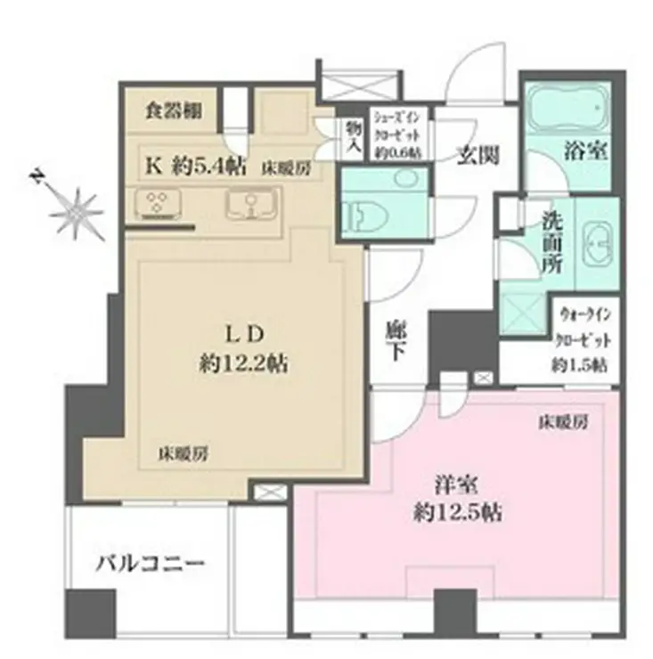 ザ・パークハウス グラン 南青山 2階階 間取り