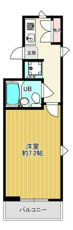 シテラ元住吉Ⅱ 3階階 間取り