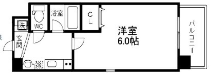 レオンコンフォート新梅田II(1K/4階)の間取り写真