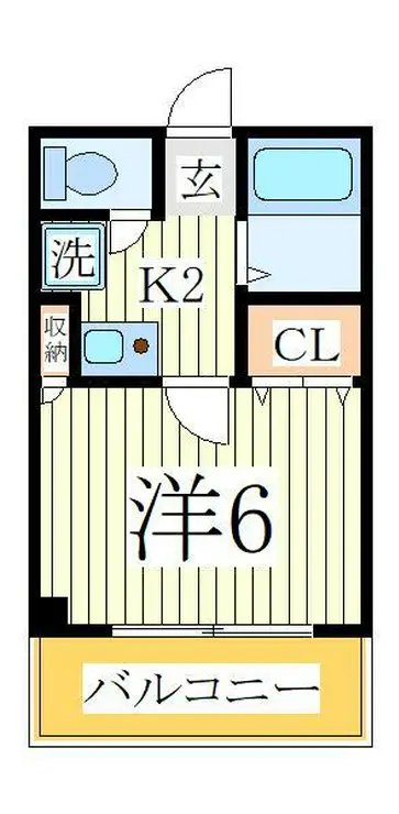 SKヴィラ 3階階 間取り