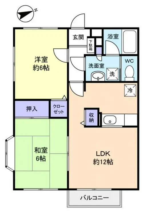 アネシス 2階階 間取り