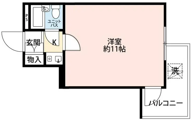 ハイホーム第2綾瀬 4階階 間取り