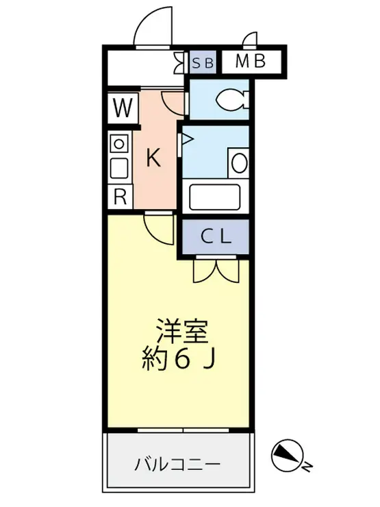 グランヴァン西馬込 4階階 間取り