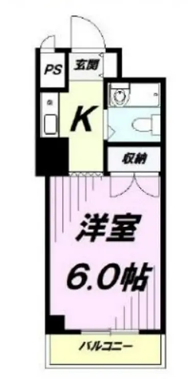 サンマリーナ古川 2階階 間取り