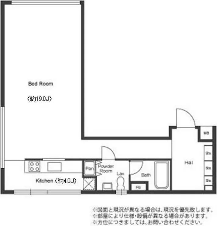 グランカーサ六本木 1階階 間取り