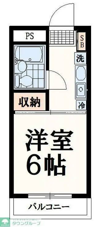 よしみハウジングビル 4階階 間取り