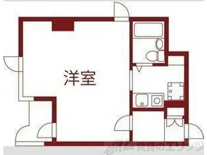 GRAN PINO 桃山台(ワンルーム/2階)の間取り写真