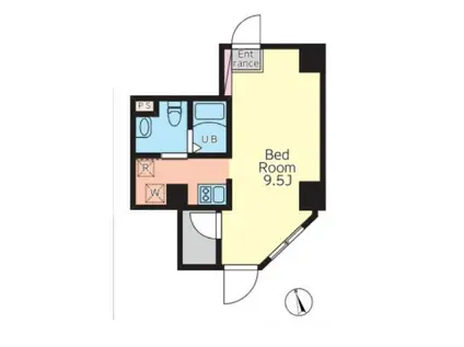 BLOOM TOWER UENO(ワンルーム/7階)の間取り写真