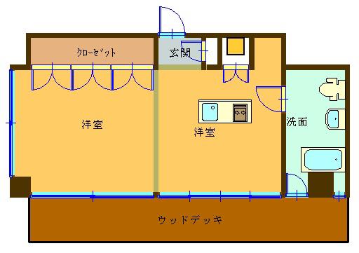 アリス・マナーガーデン浅草橋(1LDK/12階)の間取り写真