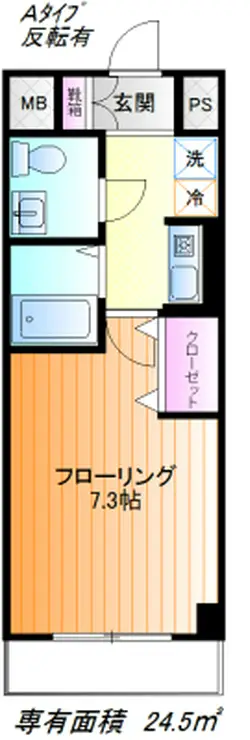パトリア桜ヶ丘 2階階 間取り