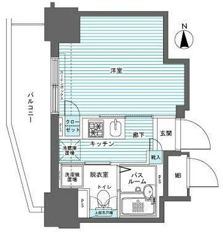 フェニックス西参道タワー 6階階 間取り