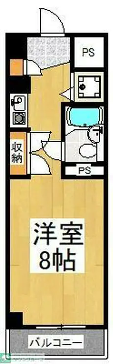エルニド久米川 4階階 間取り