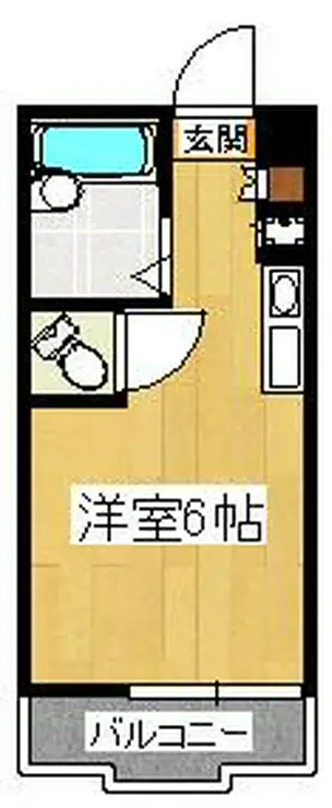 ビューパレー市川 3階階 間取り