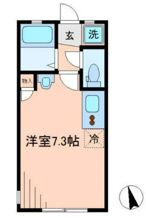 シモンズホール 1階階 間取り