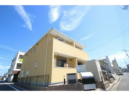 ウエスト RIVER(1K/1階)の外観写真