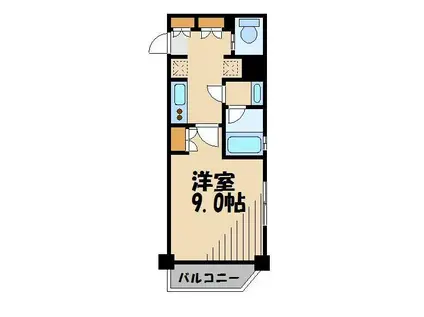 クレジデンス西台イースト(1K/7階)の間取り写真