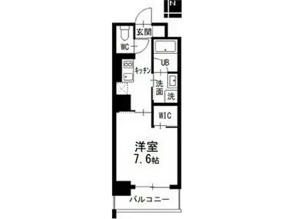 NISSYO BUILDING(1K/10階)の間取り写真