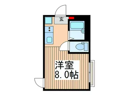 AZEST-RENT西川口(ワンルーム/2階)の間取り写真