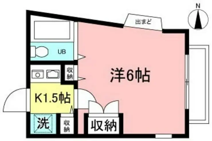 シティ生田 3階階 間取り