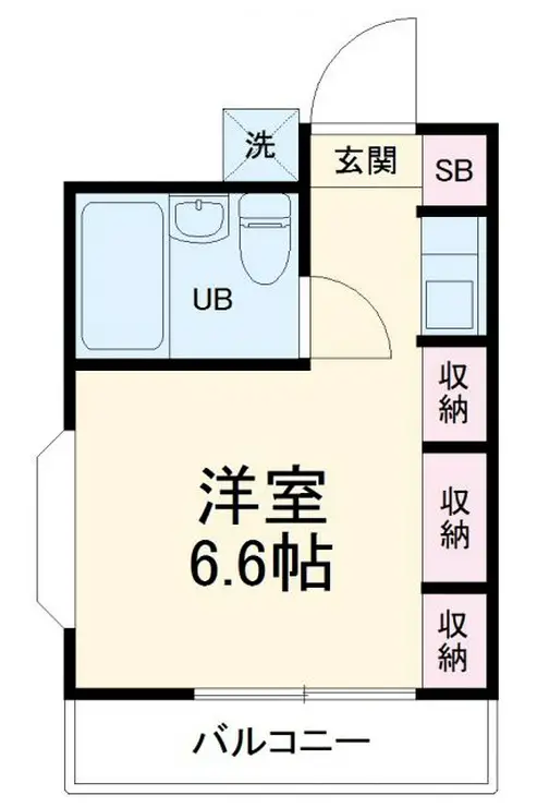 エバーグリーン向ヶ丘遊園 3階階 間取り