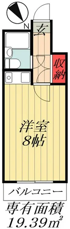 ダイアパレスステーションプラザ船橋 9階階 間取り