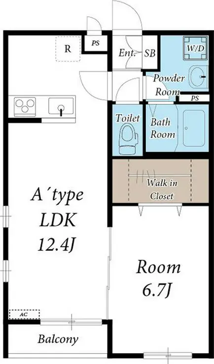 リブリハーベスト 2階階 間取り